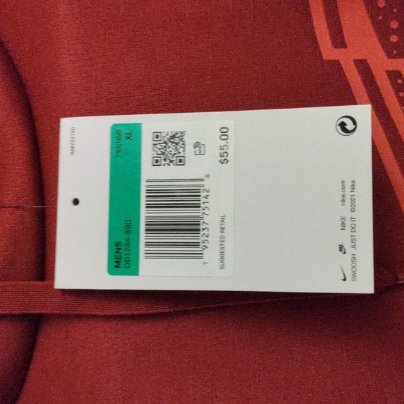 NWT Men's Nike Pullover Therma Fit GFX2 Fleece Lined Hoodie Sweatshirt - Picture 3 of 8